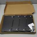 TAVR Dual Monitor Stand Riser Office Desktop Organizer Stand for 2 Monitors, Adjustable Length and Angle 3 Shelf, Extra Long Multifunctional Stand up to 43.3" fit Computer, Laptop, TV, Black