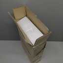 Ballucci File Organizer, 4-Tier Office Desk Organizer, Open Top Wood Paper Organizer for Classroom, Desktop Mail Sorter Paper Tray, Black