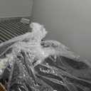 Hobestluk 3ft Bean Bag Chairs for Adults Large Beanbag Chair with Stripe Plush Cover Big Bean Bag Chair for Living Room Bedroom Dorm Office - Grey (36” x 36” x 22”)