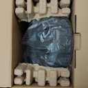 Comfort Zone Space Heaters for Indoor Use, Portable Electric Heater, Adjustable Thermostat, Infrared Heat, Quartz Tower Space Heater with 2 Heat Settings, Bedroom Heater, Black