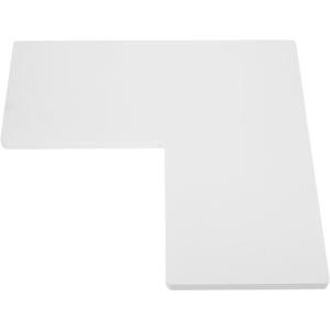 Garneck Corner Wall Shelf White Floating Storage Rack for Bathroom Bedroom Home Organization