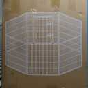 NEWBULIG Dog Playpen Indoors 32 Inch 8 Panels for Small and Medium Dogs Portable and Foldable Pet Fence with Door Heavy Duty Metal Dog Exercise Play Pen for Outdoor Yard