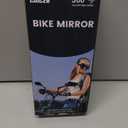 Bike Mirror Handlebar Mount 360° Adjustable 2pcs, Accessories Bike Side Mirror, E Bike Mirrors for Handlebars, Scooter Mirrors for Handlebars with Scratch Resistant Glass, E Bike Rear View Mirror