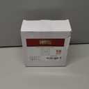 N9R 50 Count Gold Square Plastic Serving Bowls, 12 Oz Disposable Square Bowls for Candy Snake, Salad Bowl Perfect for Party Wedding Birthday