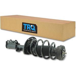 TRQ Front Left Right Complete Strut & Coil Spring Assembly Driver Passenger Side Compatible with 2010-2016 Cadillac SRX
