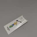 FixNZip Small Black Nickel Zipper Repair Kit | Universal No-Sew Slider Replacement for Pants, Skirts, Fine Garments, and Handbags | Instant and Reusable Zipper Repair Tool | Sizes 1-4