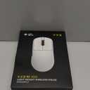 R1 SE+ Wireless Gaming Mouse, 18000 DPI, High-Precision PAW3395 SE Sensor,55g Lightweight,Tri-Mode 2.4G/BT5.0/USB-C Gaming Mouse, Programmable Ergonomic Mice Suitable for Laptops/PC/Mac (White)