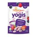 Happy Baby Organics Yogis Freeze-Dried Yogurt & Fruit Snacks, Mixed Berry, 1 Ounce (Pack of 3), Best By: 18 JUL 2026