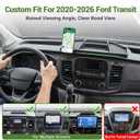 Phone Holder for 2020-2026 Ford Transit 150 250 350(Not Transit Connect)