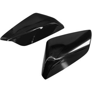 1 Pair Mirror Cover Cap Driver and Passenger Side Fits for 2016-2025 Chevy Malibu 84026841 84026842 Left and Right Side (Shiny Black)
