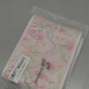 4 Pack Chinoiserie Mahjong Card Holder Chinoiserie Print Mahjong Card Sleeve Large Size(6 1/8x4 3/4) Soft Printed Fabric Scorecard Protector Holder Cover Gifts(Pink and Green)