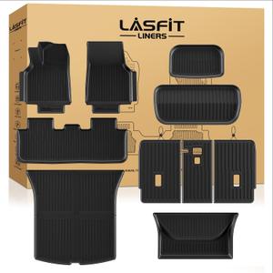 LASFIT Floor Mats for Tesla Model Y Juniper 5-Seat 2026 2025