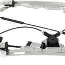FINDAUTO Power Window Regulator fit for 2009 2010 2011 2012 2013 2014 for Ford for F-150 and Motor Rear Left Side,OE751-250