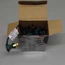 PREXTEX Christmas String Lights with Green Wire - 100 Count, 20 Ft Multicolored Christmas Tree Lights for Xmas Decorations Indoor and Outdoor - Incandescent String Light for Patios, Fences, Holidays