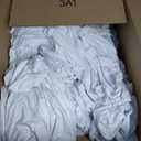 Stretch Folding Chair Covers 50Pcs Spandex Chair Covers Protector for Wedding Party Banquet, Washable Universal Fitted Chair Slipcovers for Celebration Birthday (White, 50pcs)