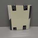 Dunwell Small Binders with Sleeves - Presentation Books 5.5x8.5 (2-Pack, Ivory), 24-Pockets, Displays 48 Half Size Pages or 5.5 x 8.5 Mini Booklets, Acid-Free Archival Quality