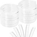 Clear Vinyl Tubing Clear Tubing Clear Hose PVC Tubing (3/8" ID x 1/2 OD x 10 Feet)