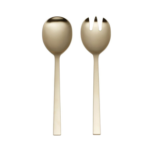 Oneida Chefs Table Salad Servers Gold