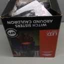 Joiedomi 6 FT Tall Halloween Inflatables Three Witch Around Cauldron with Flame Light Yard Outdoor Decoration Blow Up with Build-in LEDs for Halloween Party Indoor, Outdoor Inflatables Decorations