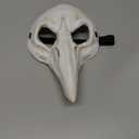 PARTYGEARS Halloween Cosplay Skull Mask, Dragon God White Animal Mask for Masquerade Party and Halloween