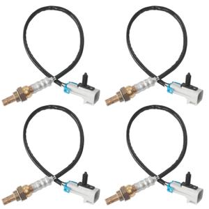Set of 4 Oxygen Sensor Upstream Downstream O2 Sensor Compatible with 2003-2005 Chevy Silverado Suburban Avalanche 1500 Tahoe, GMC Yukon Yukon XL Sierra 1500, Cadillac Escalade 5.3L V8 Replace 234-4668