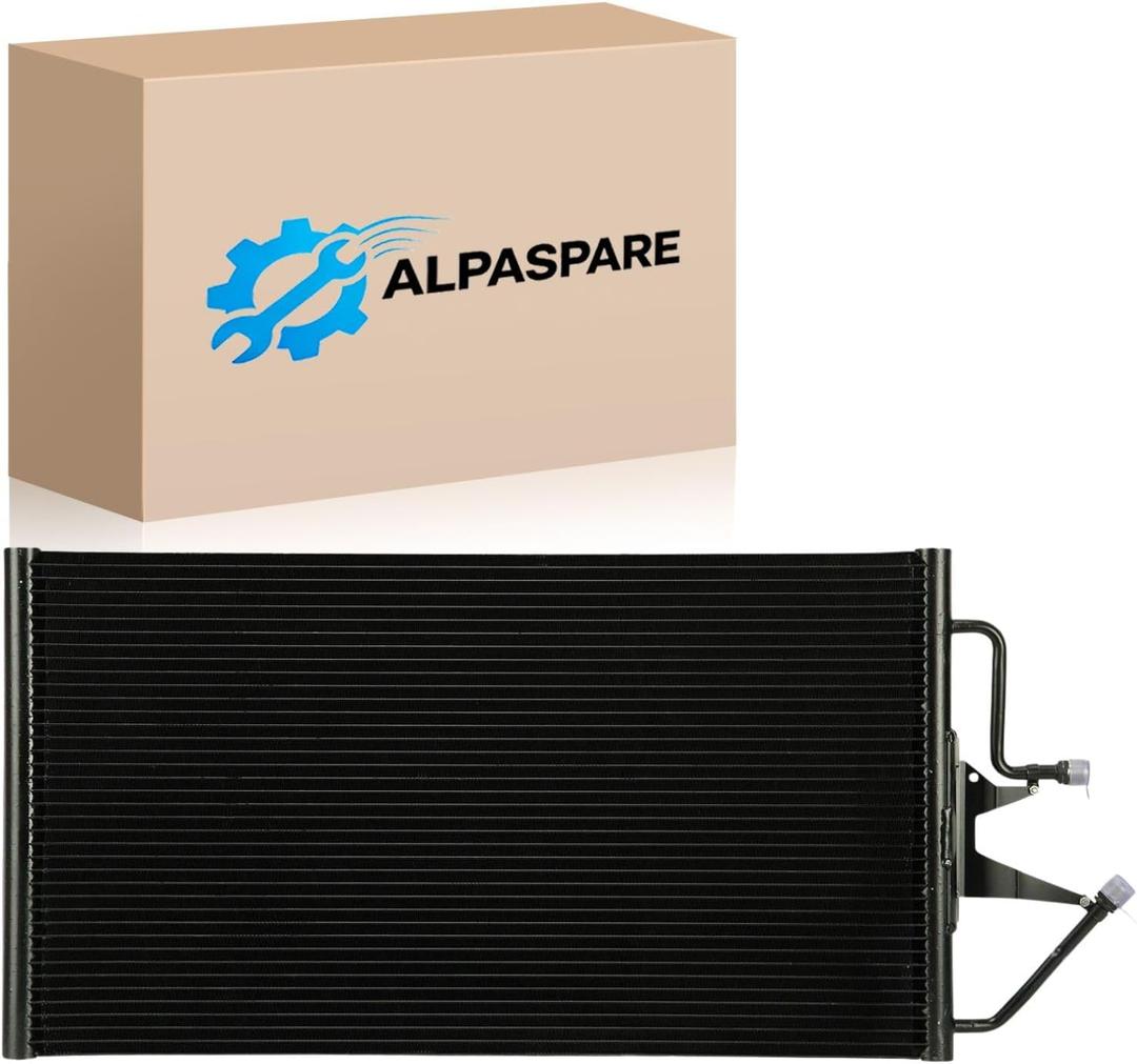 A/C Condenser Fits for Cadillac Escalade 1999-2000; for Chevrolet GMC C1500 Suburban C2500 Suburban C3500 K1500 Suburban K2500 Suburban K3500, 4720 Air Conditioning Condenser