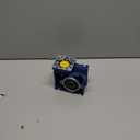 uxcell NMRV040 Worm Gear Gearbox Ratio 5:1, 18mm Output Shaft High Torque Worm Gear Speed Reducer for Nema34 Servo Motor/Nema34 Stepper Motor, Blue