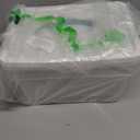 Pekky 6 Quart Storage Container Box with Handle and Latching Fresh Design, Small Toy Organizer Bin, 2-Packs