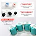 MVWB765FW3 MVWB835DW0 Washer Water Inlet Valve Fit for Maytag MVWB835DW1 MVWB835DW4 MVWB835DW5 MVWB855DC3 MVWB765FW4 MVWB766FW0 MVWB835DC3 MVWB835DC4 MVWB835DC5 MVWB855DC0 MVWB855DC1 MVWB855DC4