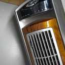 Lasko Oscillating Tower Fan with Remote, Quiet Floor Fans for Bedroom, 42", Woodgrain and Grey, T42954, 42.5"