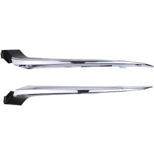 Chrome Headlight Molding Trim Left and Right for Honda Accord 2021 2022