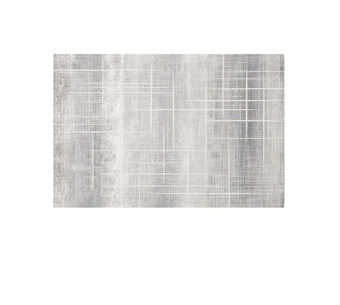 Machine Washable Area Rugs Large Rugs for Living Room Low Pile Non-Shedding Easy Clean Soft Non-Slip Indoor Floor Accent Rugs for Home Office House, 6x Ft 