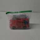 Fisher-Price Little People Toddler Toy Fire Truck Musical Push-Along Vehicle with 2 Figures for Pretend Play Ages 1+ Years