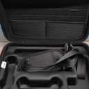 ivoler Carrying Storage All in One Case for Nintendo Switch 2 (2025),Portable Travel All Protective Hard Messenger Bag Soft Lining 20 Games for Switch 2 Console Pro Controller Accessories Black