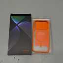 TORRAS Magnetic Shockproof for iPhone 17 Pro Case, Compatible with MagSafe, Military-Grade Drop Protection, Camera Control, DIY Button, Slim Translucent Phone Case for iPhone 17 Pro, Orange