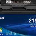 215A Black Toner Cartridge,Compatible Replacement for HP 215 A W2310A,for HP Color LaserJet Pro M182nw M183fw M155 Printer, with Upgraded Smart Chip,No Streak, No Damage to The Machine