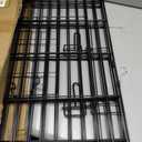 Aivituvin Rabbit Playpen Pet Pen Small Animal Cage with Waterproof Liner - Extension Playpen (Black)