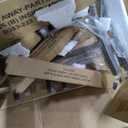 Signature Design by Ashley Bridson 5 Piece Dining Room Set, Includes Table & 4 Ladderback Barstools, Wood, Gray  