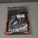 SEYMAC stock Case for Samsung Galaxy Tab S10 Lite / S10 FE / S9 FE 5G / S9 Tablet Case 10.9''/ 11'' Protective with Screen Protector, Pen Holder, 360 Rotate Stand, Hand Strap, Shoulder Strap, Orange