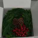 Christmas Garland Decorations Indoor Decor: 6 FT Artificial Realistic Pine Garland Green Faux Greenery Garland for Mantle Staircase Table Wall Outdoor Christmas Decorations (Garland With Pine Cone 1pc)