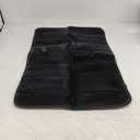 Buganda Memory Foam Bath Mat, 30" x 20", Ultra Soft and Non-Slip Bathroom Rugs, Water Absorbent and Machine Washable Bath Rug for Bathroom, Shower, and Tub, Black