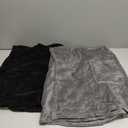 Tudomro 2 Pcs Men's Bath Wrap Towel Medium Shower Adjustable Terry Body Spa Towel with Pocket After Shower Wrap for Men Gift Spa College Bath Dorm Room Gym(Black, Gray), Size: Medium