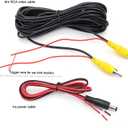 AHD/CVBS Car Rear View Camera's Fisheye Trunk Handle Camera with RCA Cable & Vehicle-Camera for Mercedes Benz C Class W205 C180 C200 C280 C300 C350 C63 AMG CLA Class C117 & Backup Camera (CVBS)