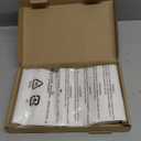 Amazon Basics Standard Breathable 100% Cotton Hypoallergenic Pillow Protector with Zipper, Machine Washable, White, 27 x 21 Inches, Pillows Not Included