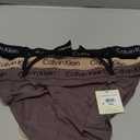 Calvin Klein Women's Cotton Stretch String Bikini Panties, 3 Pack