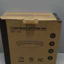 2-Pack 36W LED Ceiling Lights Black, 13inch Flush Mount Light Fixtures 3600LM 2700K/3000K/4000K/5000K/6500K Color Changing Ceiling Lights, Modern Dimmable Lighting for Kitchen Living Room Bedroom