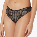 Simone Perele Women's Victoire Tanga, Black, XS