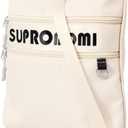 SUPROMOMI Crossbody Bags for Women, Small Fashion Nylon Crossbody Purses with Adjustable Strap - Casual Lightweight Teen Girls Cross body Phone Handbags - Waterproof Travel Shoulder Bag Beige