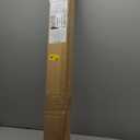 Amazon Basics Adjustable Easy to Install Blackout Curtain Rod for Bedroom and Living Room, 88" to 120", Black