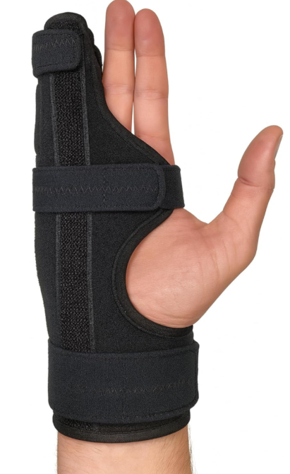 Metacarpal Finger Splint Hand Brace | Little Pinky Finger Splint For Boxer Fractures l Broken Ring or Hands Cast |Trigger Immobilizer Straightener l Ulnar Gutter Support | Boxer Brace | RIGHT S/M